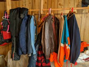 lot 250 image: Lot of mainly mens size 42 jackets...