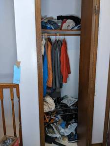 lot 153 image: Contents of closet including a Eure...