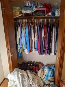 lot 168 image: Her closet....includes several wome...