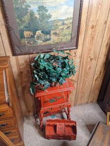 lot 212 image: Unique wooden stand 171125.5...