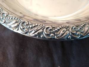 lot 10 image: Sterling Silver BowlPlatter Model 6511