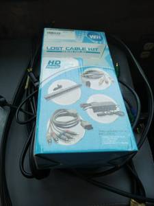 lot 210 image: Wii Cables W Extra Cables