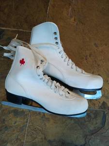 lot 229 image: Pair Of Canadian Ice Skates