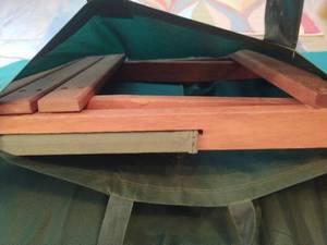 lot 231 image: Wooden Lawn Chairs