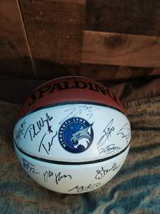 lot 414 image: Signed Lynx Basketball- Lindsey Whalen and More