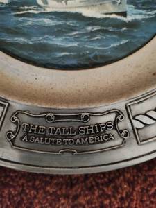 lot 71 image: The Tall Ships Commemorative Plate