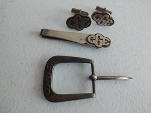 lot 272 image: Sterling Silver Jewelry Set