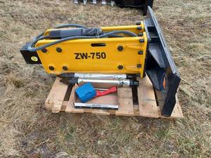 New Wolverine ZW-750 Skid Loader Jack Hammer with 2 Bits and Tool Kit