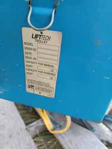Shaw-Box Lift Tech Series 800 Overhead Wire Rope Hoist Trolley 2-Ton
