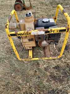 Wacker Gas Powered 2-inch Trash Water Pump - Has been Winterized and Runs Good