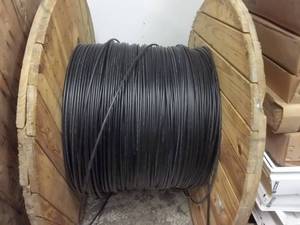 Large Spool 42x32 Of 12 Strand Direct Burial Fiber Optic Cable. 5200 Feet