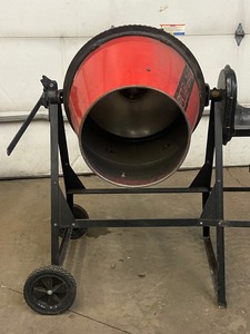 lot 2 image: Red Lion RLX-6 Portable Electric Cement Mixer