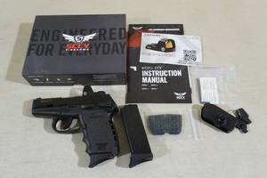 NEW SCCY CPX-1 Compact 9mm Semi-Auto Pistol with Red Dot Sight