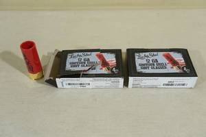 Lucky Shot 12 Ga Shotgun Shell Shot Glasses