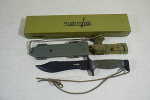 Stainless Steel Survivor Knife - HK-6001