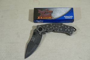 Dark Side Clades Fantasy Folding Knife - Iron Cross