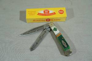 Kissing Crane Celtic Pride Limited Edition Pocket Knife - KC5558