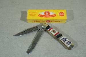Kissing Crane Al Capone Limited Edition Pocket Knife - KC5588