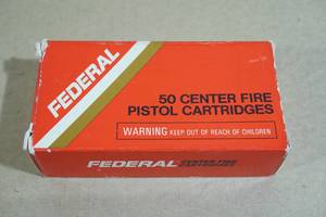 50 Federal 38 Special Match 148 Gr Lead Wadcutter Ammo
