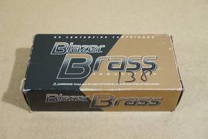 50 CCI Blazer Brass 9mm Luger 115 Gr FMJ Ammo