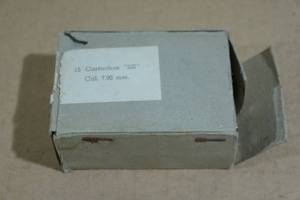 15 Ecuadorian Military Surplus 8mm Mauser Steel Core Ammo