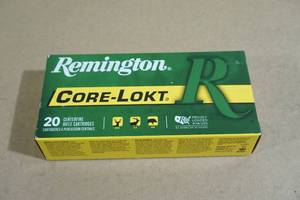 20 Remington .30-30 Win 170 Gr Core-Lokt SP Ammo
