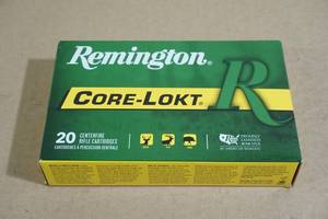 20 Remington .30-06 Sprg 150 Gr Core-Lokt PSP Ammo
