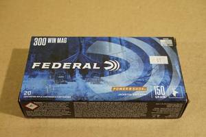 20 Federal Power-Shok .300 Win Mag 150 Gr JSP Ammo