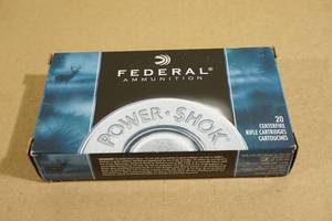 20 Federal Power-Shok .308 Win 180 Gr SP Ammo