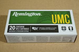20 Remington UMC .223 Rem 55 Gr FMJ Ammo