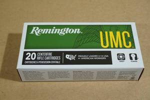 20 Remington UMC .223 Rem 55 Gr FMJ Ammo