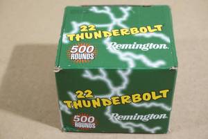 500 Remington 22 Thunderbolt .22 LR RN Ammo