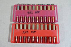 20 Reloaded .243 Win PSP Ammo