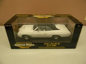 ERTL AMERICAN MUSCLE 118 SCALE - 1967 BUICK GS 400 - NEW IN BOX - AWESOME PIECE - SEE PICTURES