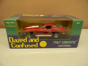 ERTL AMERICAN MUSCLE 118 SCALE - Dazed and Confused 1967 CORVETTE - NEW IN BOX - AWESOME PIECE - SEE PICTURES