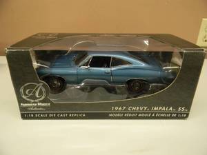 ERTL AMERICAN MUSCLE AUTHENTICS 118 SCALE - 1967 CHEVY IMPALA SS - NEW IN BOX - CRAZY AWESOME PIECE - SEE PICTURES