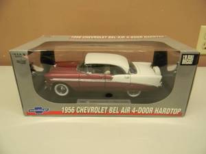 U.S.A. MODELS By PRECISION MINITURES 118 SCALE - 1956 CHEVROLET BEL AIR 4-DOOR HARDTOP - NEW IN BOX - AWESOME FANTASTIC PIECE - SEE PICTURES
