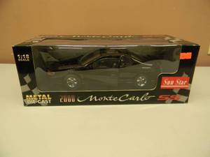 SUN STAR 118 SCALE - 2000 CHEVROLET MONTE CARLO SS - NEW IN BOX - AWESOME PIECE - SEE PICTURES