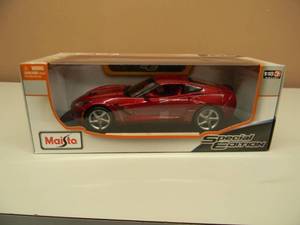 MAISTO 118 SCALE SPECIAL EDITION RED 2014 CORVETTE STINGRAY - NEW IN BOX - AWESOME PIECE - SEE PICTURES