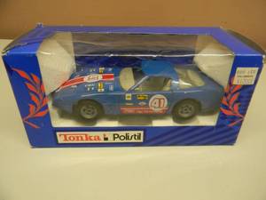Tonka Polistil 124 Scale Chevrolet Corvette #03133 in Box - Made in Italy- RARE - AWESOME PIECE - SEE PICTURES