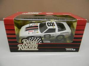 Vintage 1988 Tonka Real Racers 124 Scale Chevrolet Corvette In Box - Made in Italy- RARE - AWESOME PIECE - SEE PICTURES