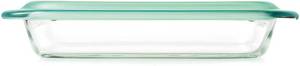 lot 121 image: OXO Good Grips Glass 3 Qt Baking Dish with Lid