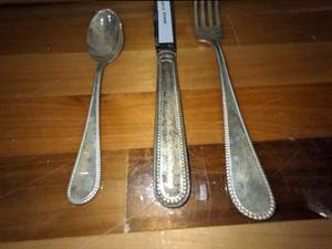 lot 20 image: Wallace Palatina Sterling Silver Flatware - 3 Pieces