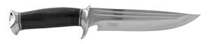 12 Professional Hunting Skinning Fillet Knife with Trailing Drop Point Blade - 7 Blade