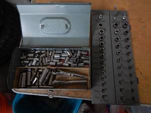 Craftsman 14 Socket Set-6&12 Point, Shallow & Deep With Organizer, Ratchets, Extension & More.