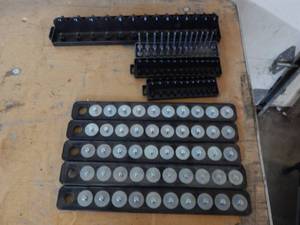 Assorted Socket Organizers-Magnetic Craftsman & Others