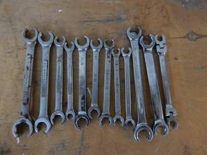 12-Line Wrenches Metric & SAE Craftsman & Other
