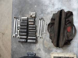 Snap-On & Matco 12 Impact Sockets, Wrenches, Swivel & Mac Tool Bag & 1-Wrench