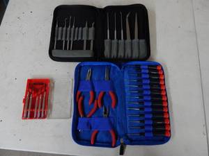 Picks, Tweezers, Pliers, Small Screwdrivers