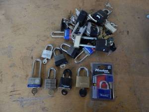 Locks-Some With Keys & Some Not